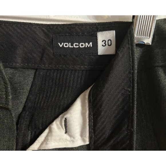 Volcom Vmonty Pants Men’s 30x31 Charcoal Heather (Gray) EUC - Picture 7 of 8